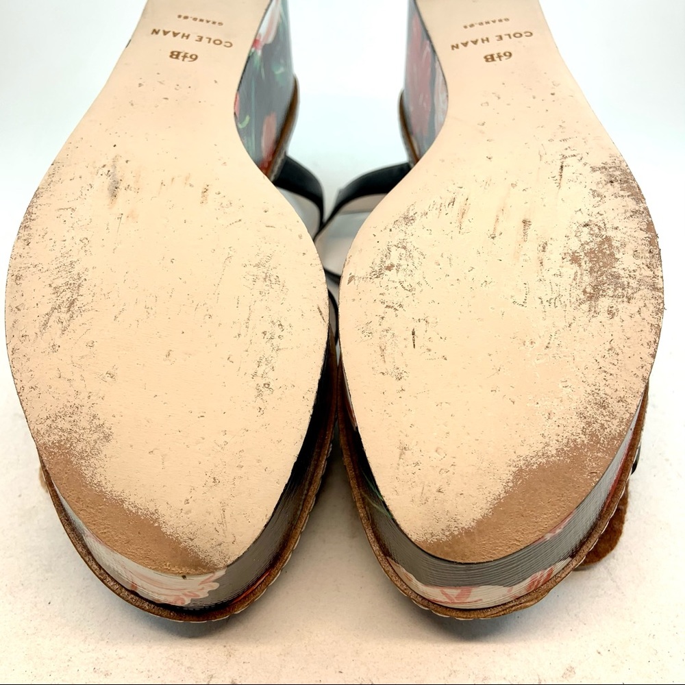 Cole Haan Grand.OS Jianna Floral Platform Sandals - Picture 11 of 12